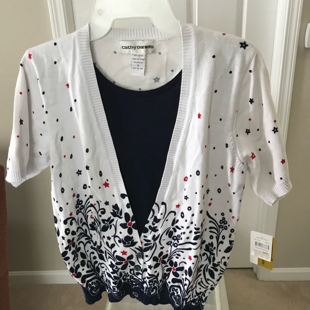 Cathy Daniels sweater.